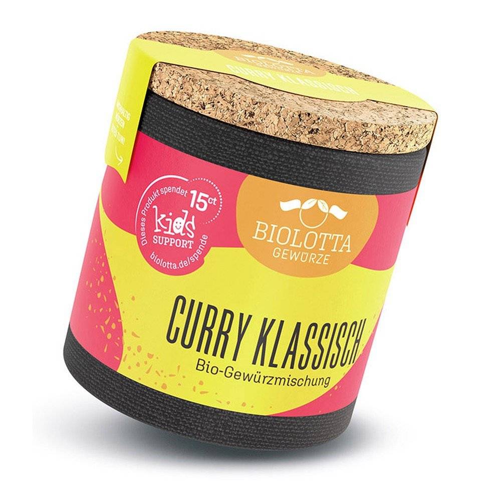 Mix de condimente pentru curry clasic bio BioLotta, 40g