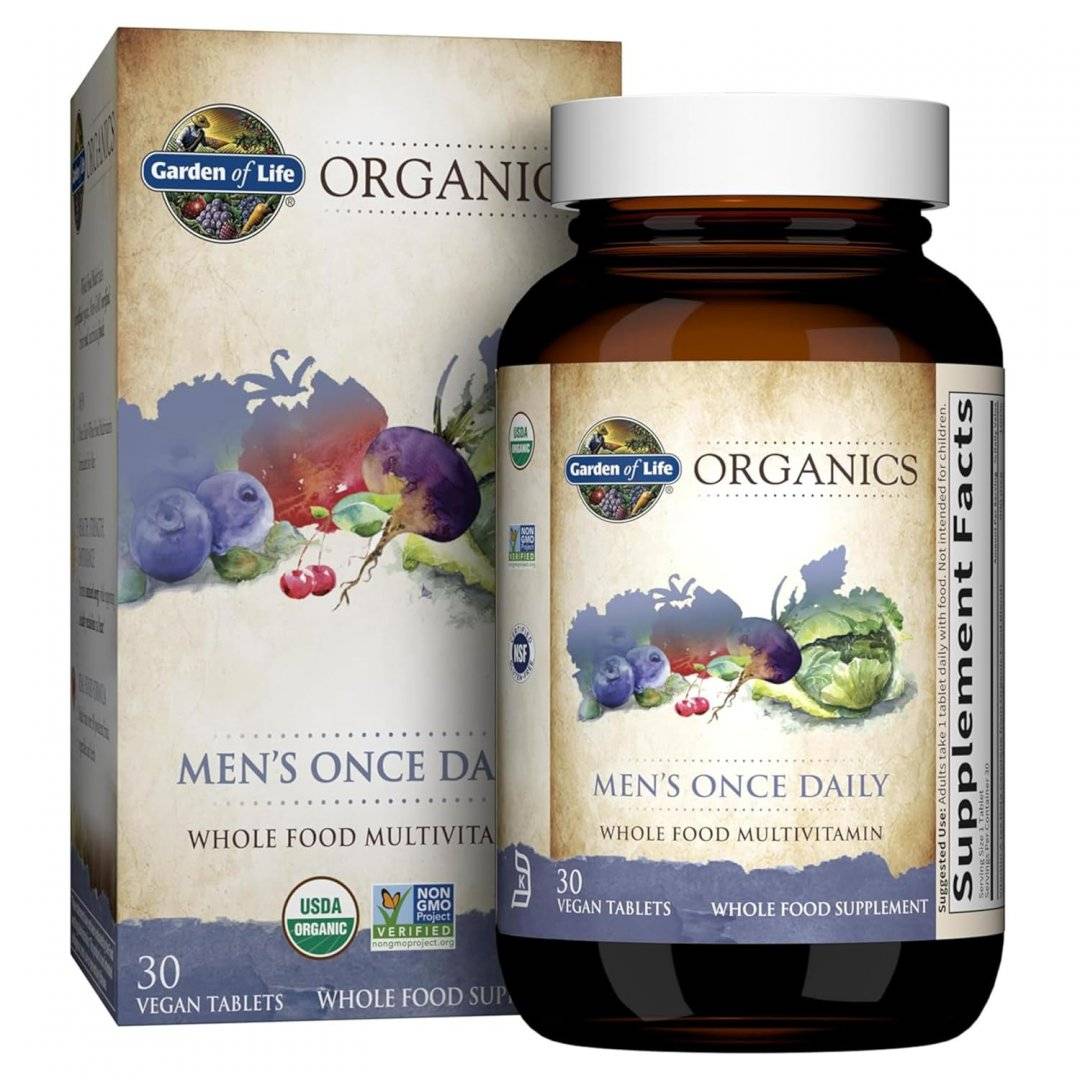 Mykind Organics Men's Once Daily, 30 capsule, Garden of Life