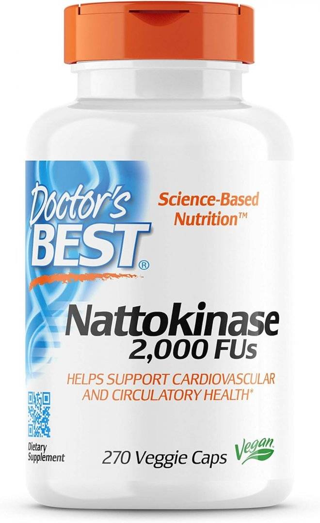 Nattokinaza, 2000 FU. 270 capsule, Doctors Best