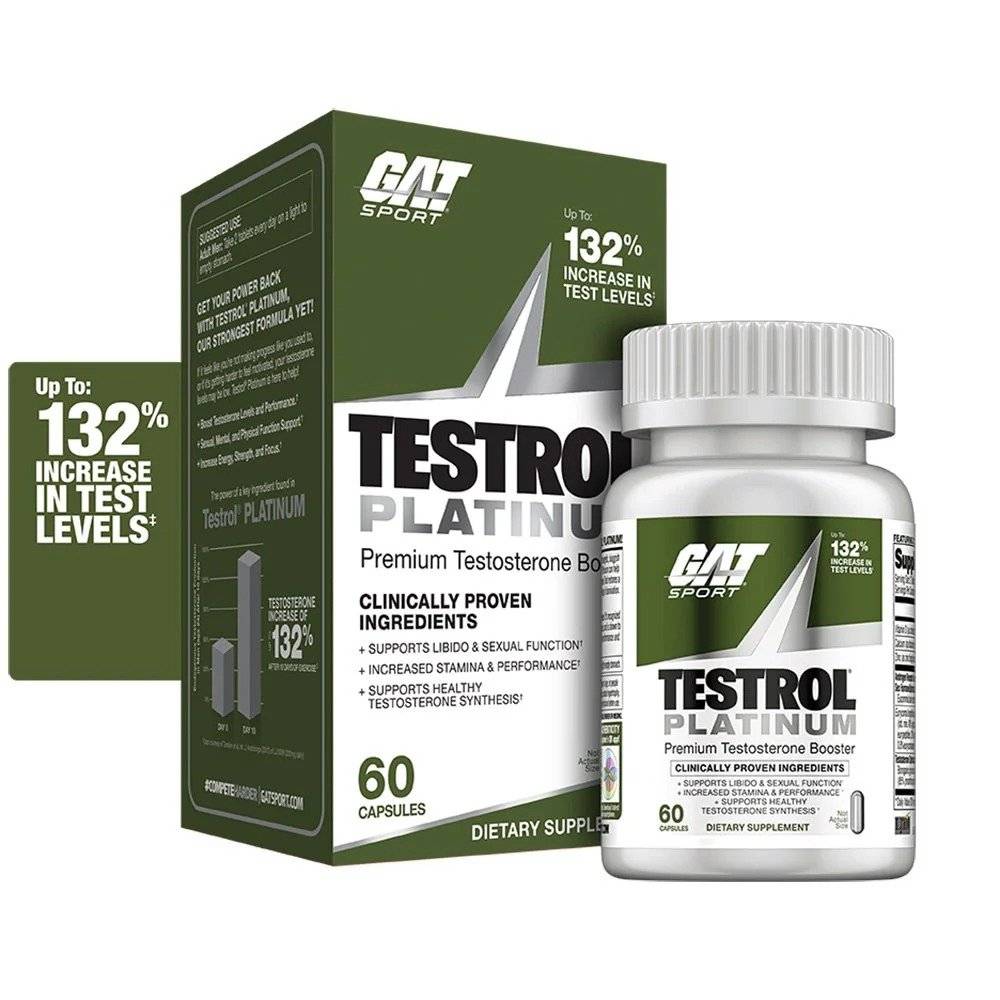 Potenta Sexuala, Testrol Platinum, 60 tablete, GAT Sport