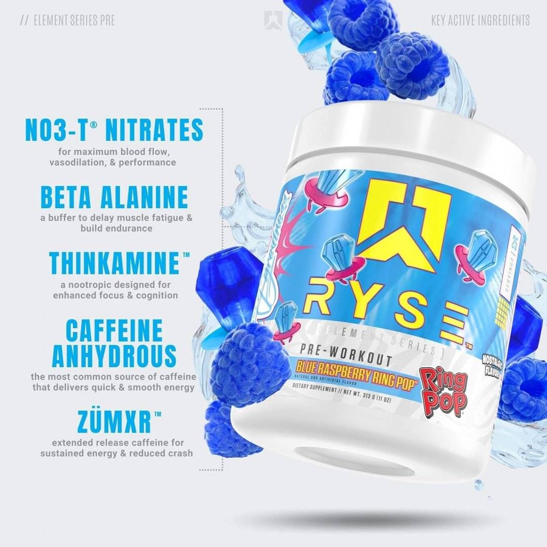 PreWorkout Element Series 313g Ryse Supplements