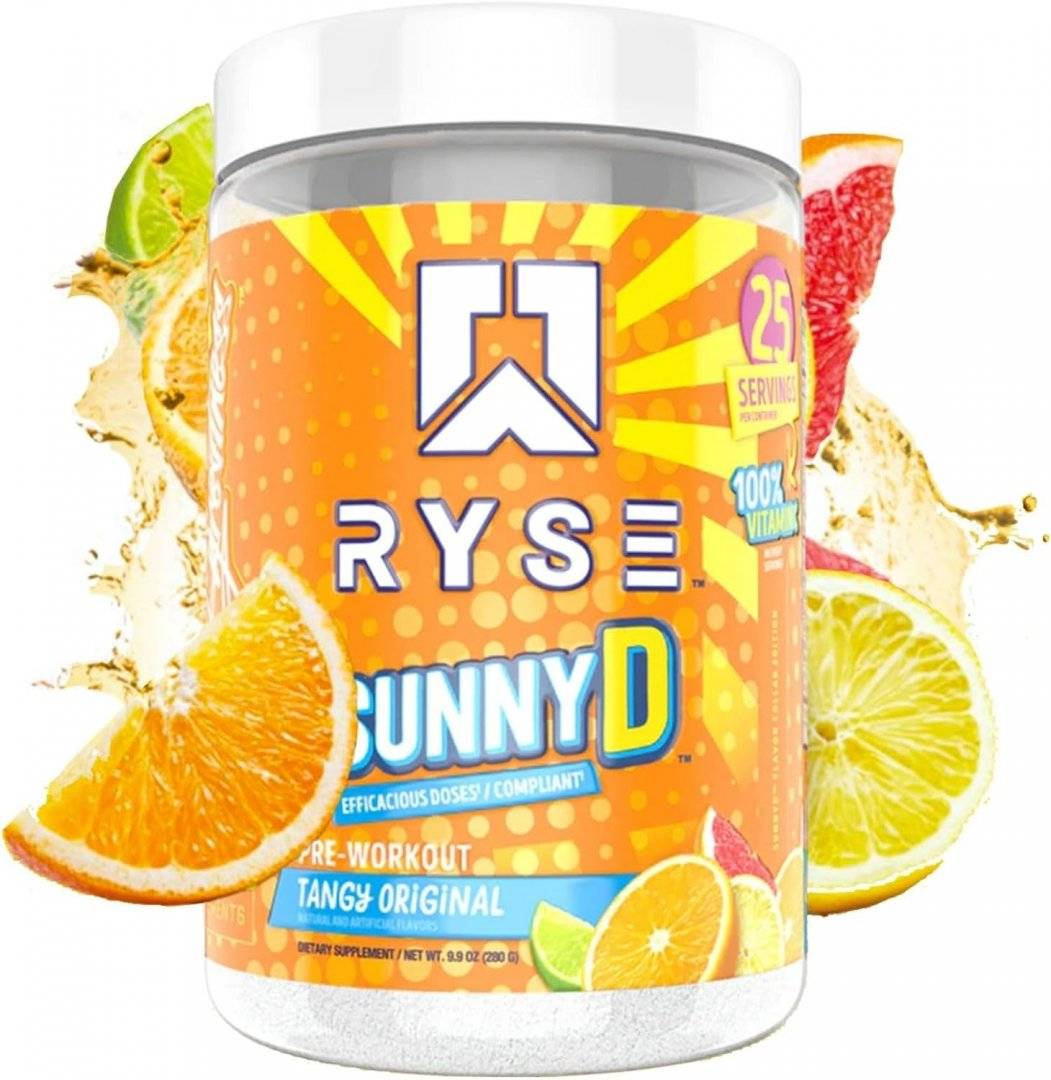 PreWorkout SunnyD Tangy Original Element Series 280g Ryse Supplements