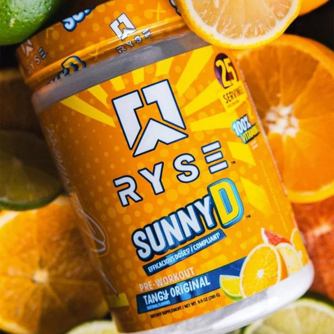 PreWorkout SunnyD Tangy Original Element Series 280g Ryse Supplements