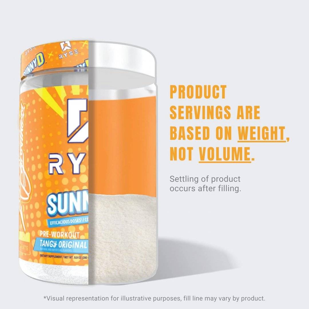 PreWorkout SunnyD Tangy Original Element Series 280g Ryse Supplements