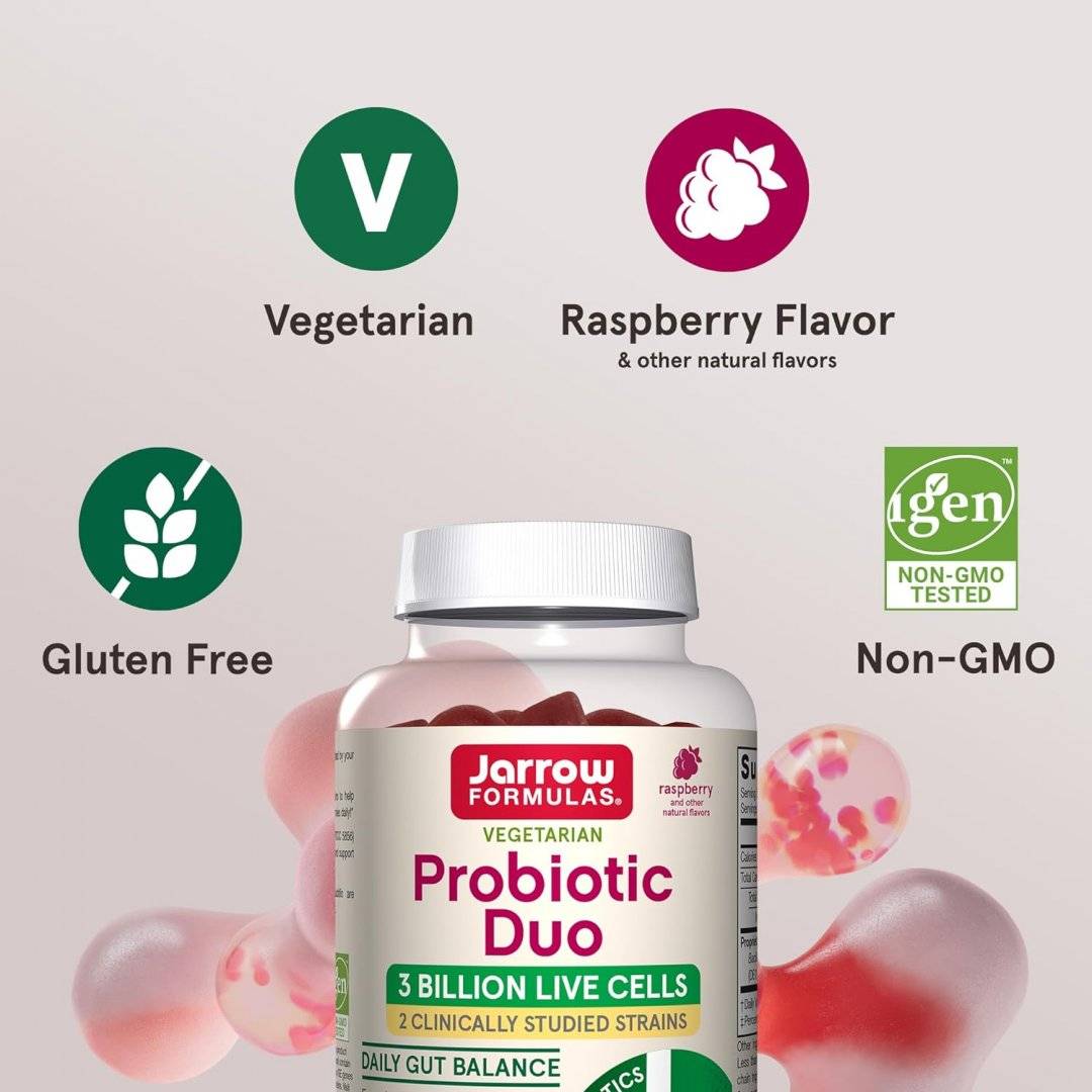 Probiotic Duo, 60 jeleuri, Jarrow Formulas