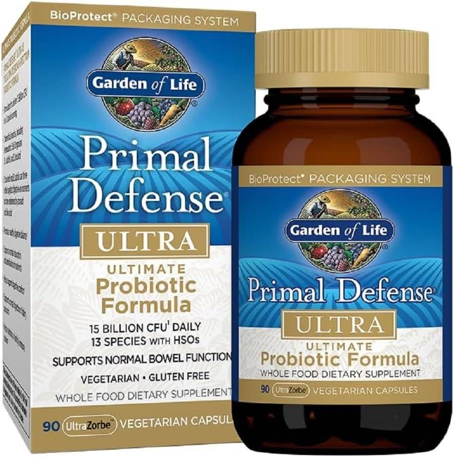 Probiotic Primal Defense Ultra, Ultimate Formula, 90 caps Garden of Life