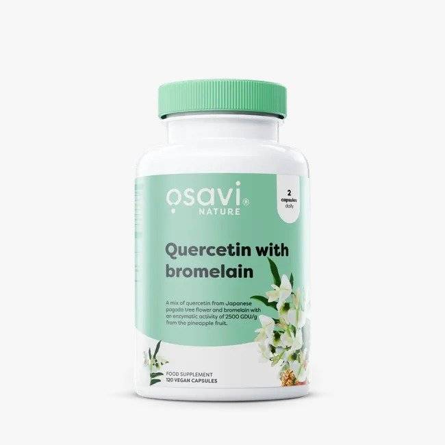 Quercetin with Bromelain, 120 capsule, Osavi