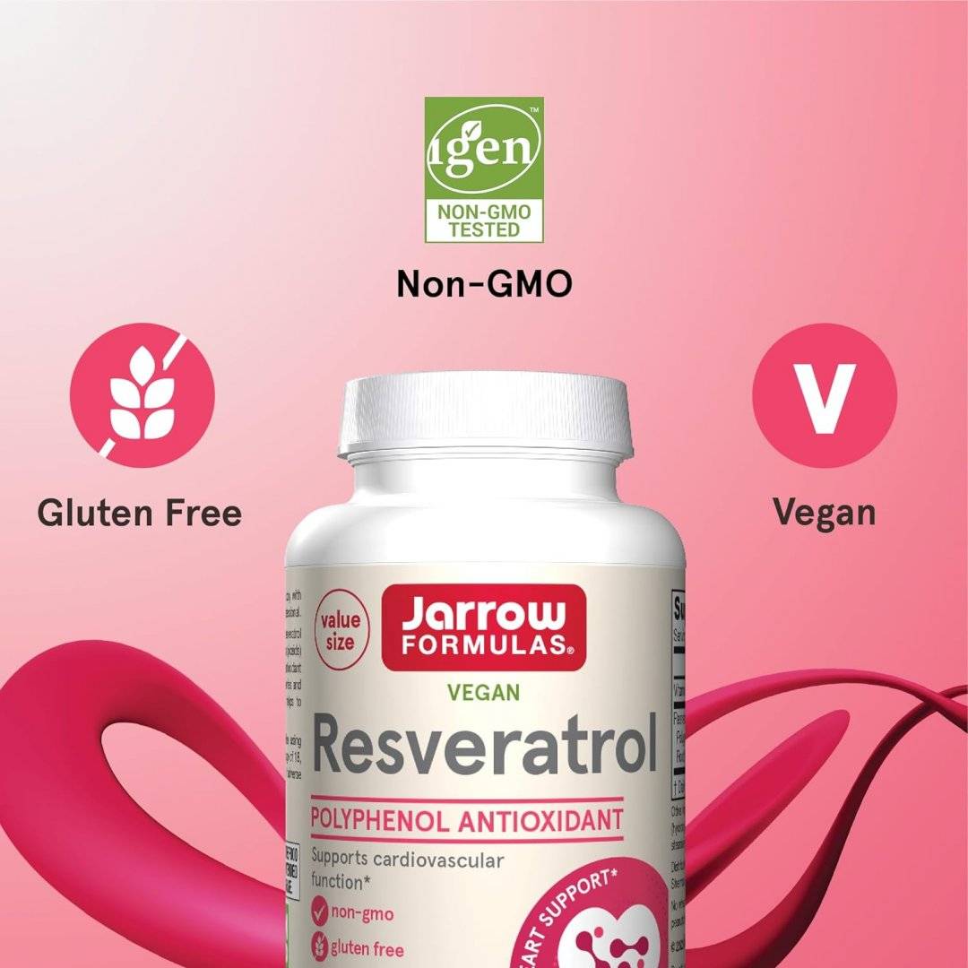 Resveratrol, 100mg, 120 capsule, Jarrow Formulas