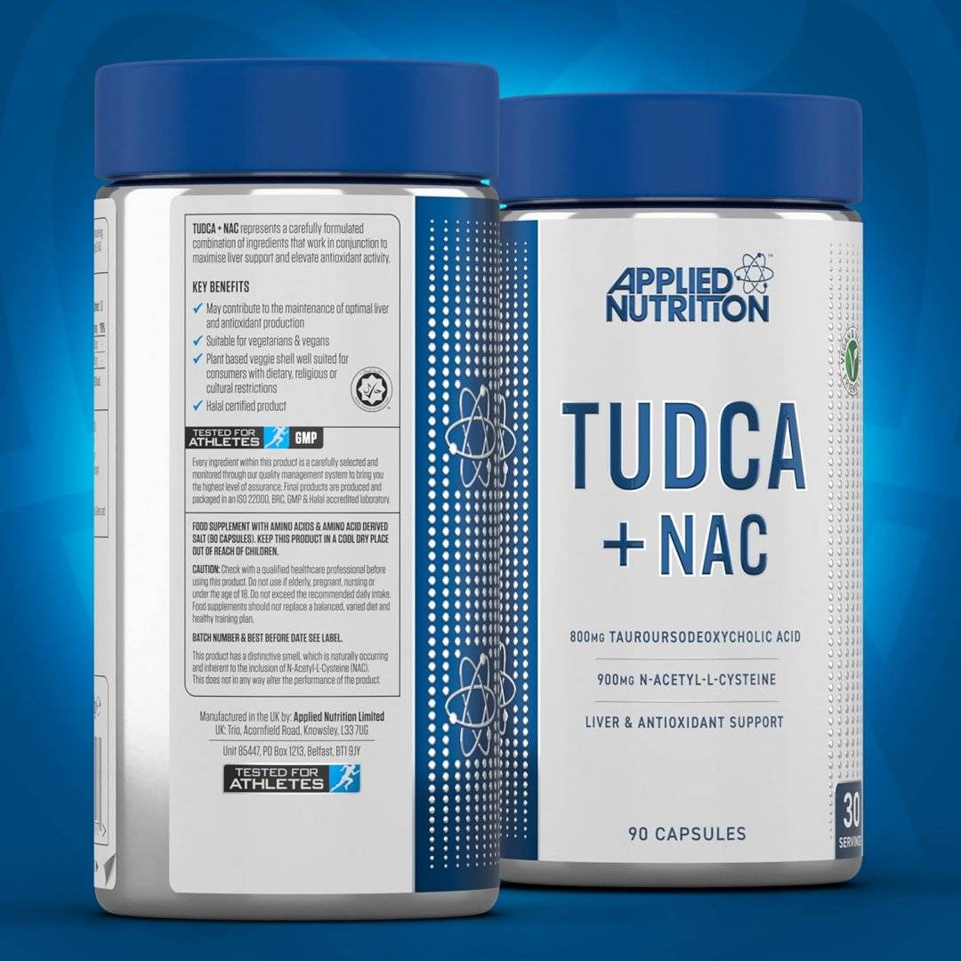 Saruri Biliare Tudca + NAC 90 capsule, Applied Nutrition