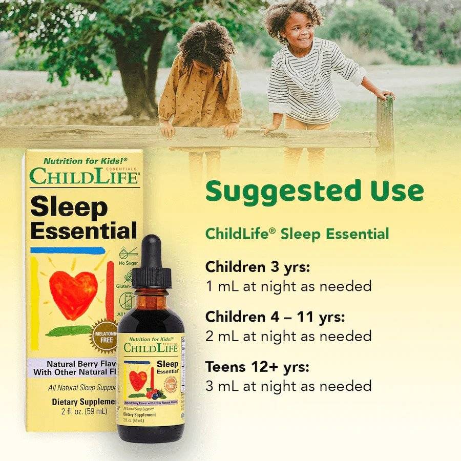 Sleep Essential, Natural Berry with Other Natural Flavors, 59 ml, Childlife Essentials