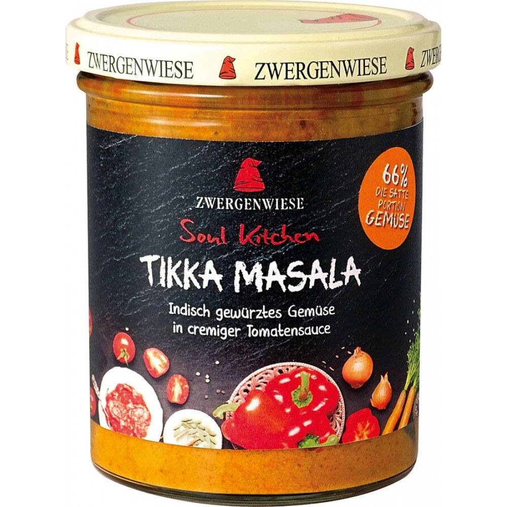 Sos Tikka Masala, fara gluten bio Zwergenwiese, 370g 