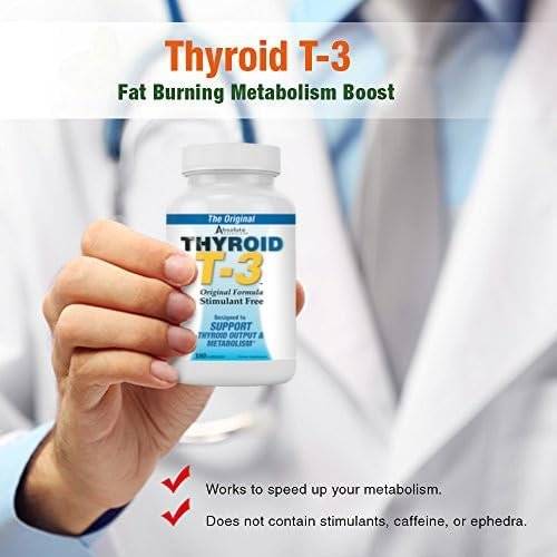 Sprijin Natural al Functiei Tiroide, Energie, Focus si Slabire, Thyroid T3, 180 capsule, Absolute Nutrition