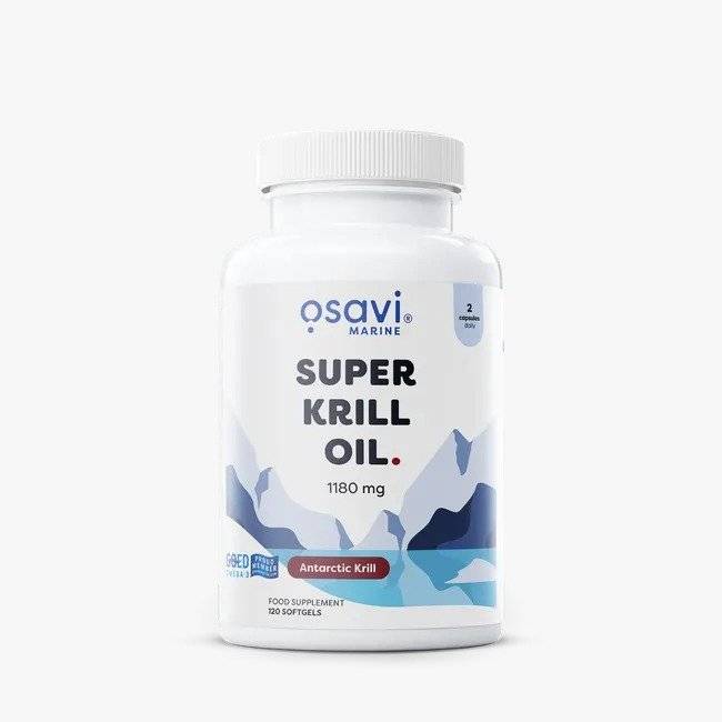 Super Krill Oil, 1180 mg, 120 capsule, Osavi