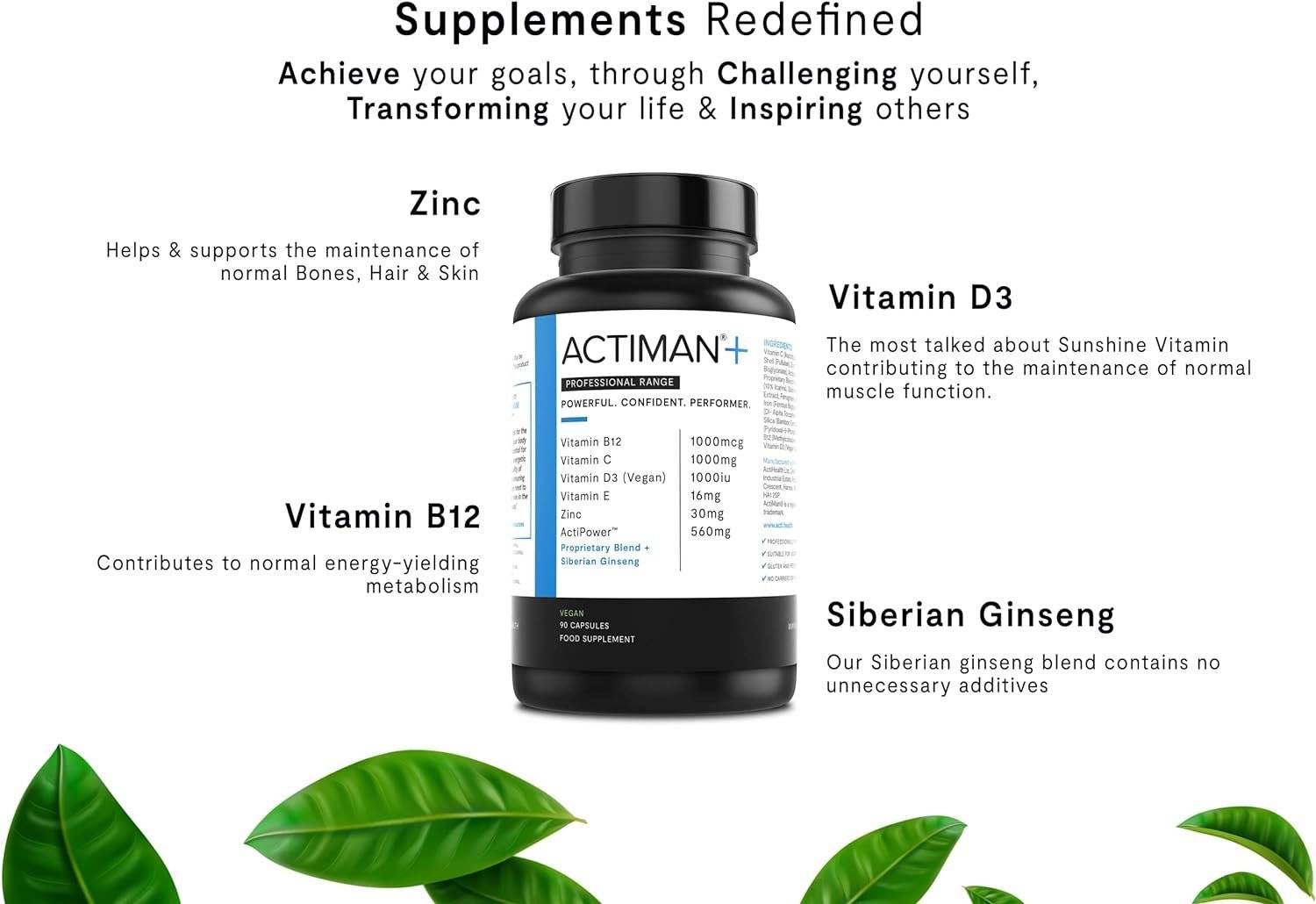 Supliment Potenta, ActiMan+, 90 capsule, ActiHealth