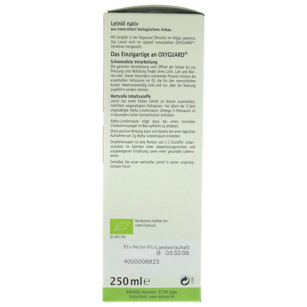 Ulei de In, Virgin BIO Rapunzel, 250ml