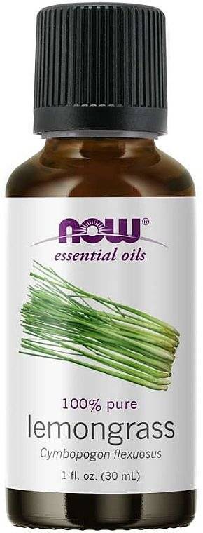 Ulei esential Lemongrass 30 ml, NOW Foods