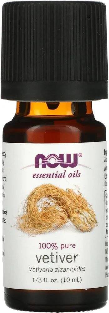 Ulei esential Vetiver 10 ml, NOW Foods