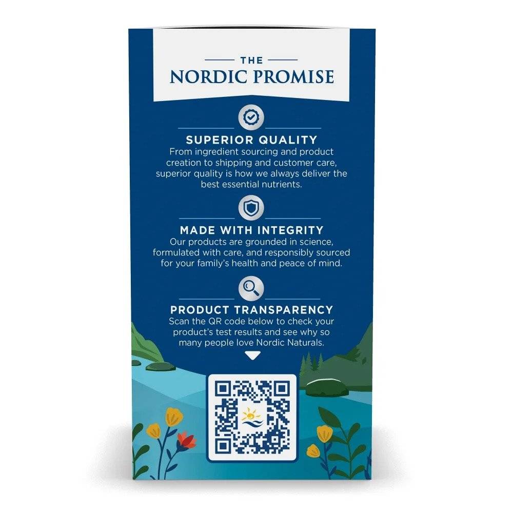 Arctic Cod Liver Oil, Ulei Ficat de Cod Salbatic Arctic, 750 mg Omega 3, Aroma Lamaie, 90 capsule, Nordic Naturals