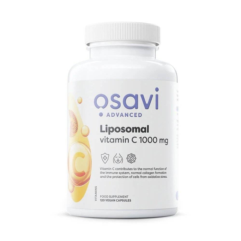 Vitamina C Liposomala, 1000 mg, 120 capsule, Osavi