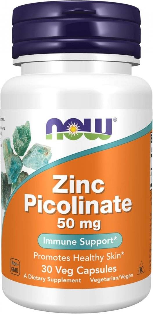 Zinc Picolinat 50 mg, 30 capsule Now Foods