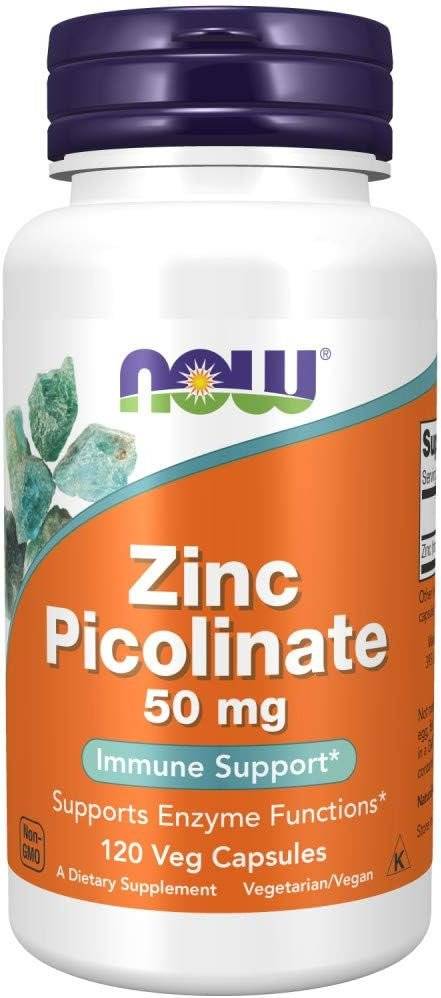 Zinc Picolinat 50 mg, 60 capsule Now Foods