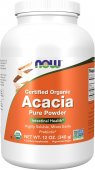 Acacia Pure Powder, 340 grame, Now Foods