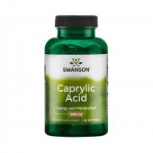 Acid Caprilic, C8 MCT din Ulei de Cocos, 60 capsule, Swanson