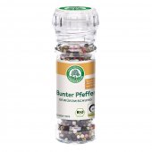 Amestec de piper boabe in rasnita de sticla bio Lebensbaum, 45g