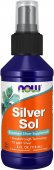 Argint Elementar SilverSol, 10 ppm, 118 ml, Now Foods