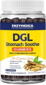 Arsuri Stomac, 74 Tablete Gumate Lemn Dulce, Aroma Naturala de Ciocolata Germana, DGL, Enzymedica