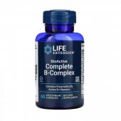 B Complex Complete BioActive, 60 capsule, Life Extension