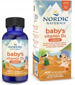 Baby’s Vitamin D3, 400 UI, 22.5 ml, Nordic Naturals