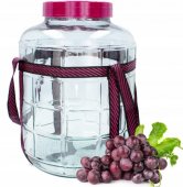 Borcan Multifunctional Muraturi Vin, Capac de Fermentare Anaeroba, 15 Litri