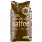 Cafea boabe Arabica si Robusta bio Dennree, 1kg ,