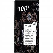 Ciocolata Amara 100% Cacao, Vegana, BIO, Vivani, 80g