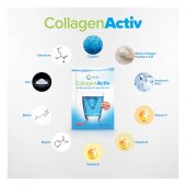 Colagen Activ cu Cyactiv, Acid Hialuronic plus Vitamine si Minerale, 30 portii, Cerule