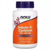 Echilibru Hormonal Indole-3-Carbinol, 200 mg, 60 capsule vegetale, Now Foods