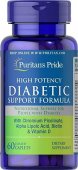 Formula Suport Diabetici, Diabetic Support Formula, 0 capsule, Puritan's Pride