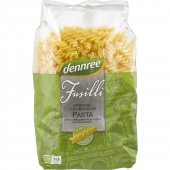 Fusilli din grau dur bio Dennree, 500g