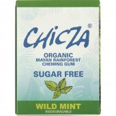 Guma de mestecat cu menta FARA ZAHAR bio Chicza, 30g