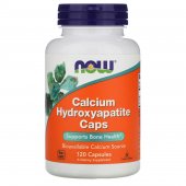 Hidroxiapatita de Calciu, Calcium Hydroxyapatite 120 capsule, Now Foods