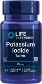 Iodura de Potasiu, 14 tablete, 130 mg, Life Extension