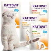 Kattovit Urinary 85g - Hrana pentru Pisici cu Afectiuni ale Tractului Urinar Inferior