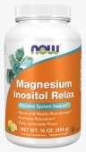 Magneziu Inositol, Relax Powder, 454 grame, Now Foods