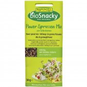 Mix de seminte Power pentru germinat bio BioSnacky Rapunzel, 30g