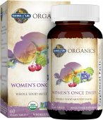 Multivitamine si Minerale Organice Femei, MyKind Organics Women's One Daily, 60 caps, Garden of Life