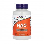 NAC N-Acetyl Cysteine 600 mg cu Seleniu, 100 capsule, Now Foods