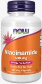 Niacinamida Vitamina B3, 500 mg, 100 capsule, Now Foods