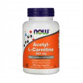 Carnitina NOW Foods Acetil L Carnitine, 500mg, 100 capsule, Now Foods