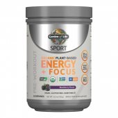 Pre WorkOut Organic Energy + Focus, Blackberry, 432g, Garden of Life